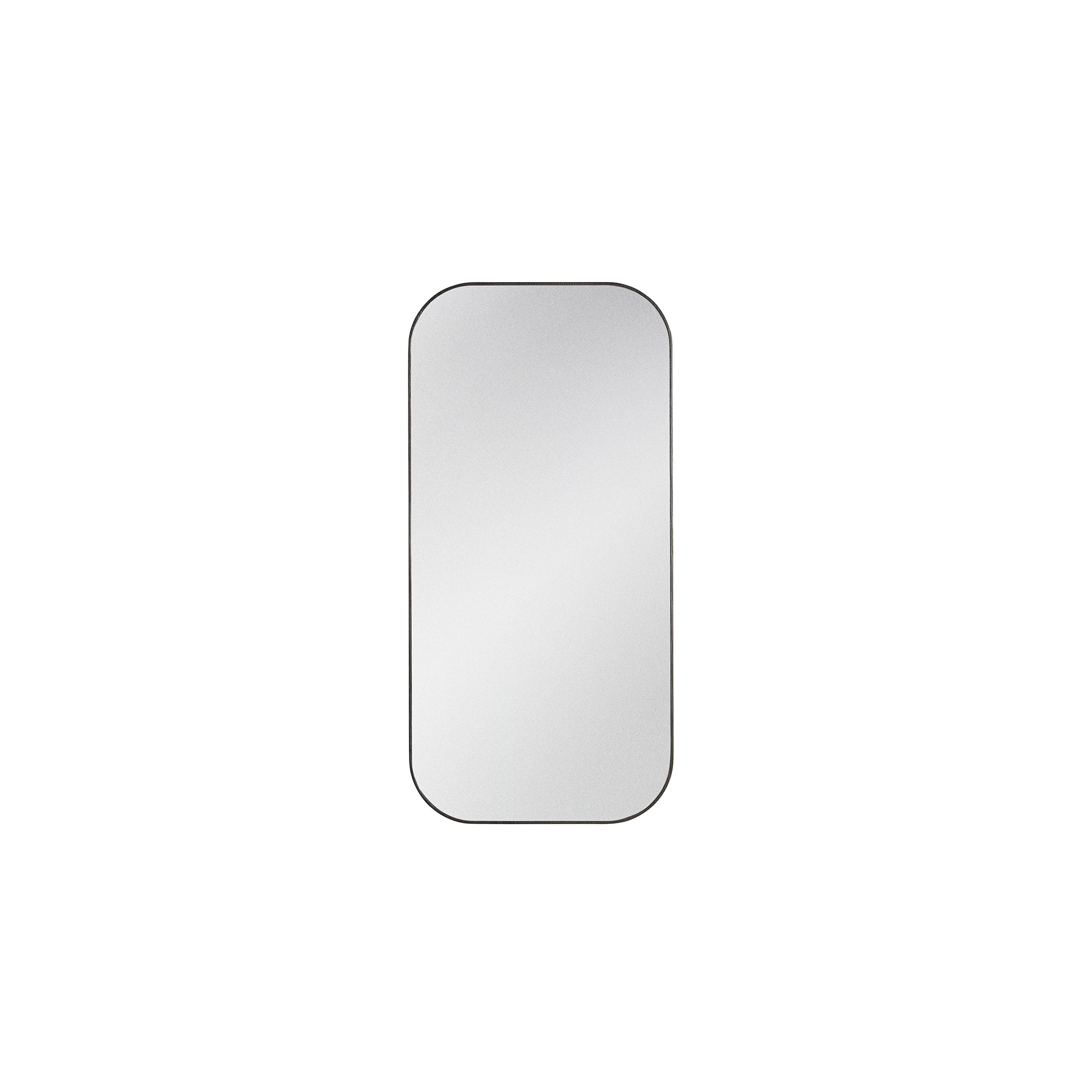 Ballerina 19" Mirrored Cabinet, 1 Door, Pony Oak
