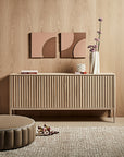 Cloud Scalloped Ottoman