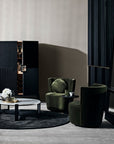 Sapphire Small Swivel Armchair - Zuster Furniture