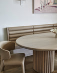 Jewel Scalloped Dining Table - Zuster Furniture