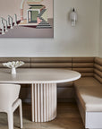 Jewel Scalloped Dining Table - Zuster Furniture