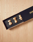 Zuster Woodturned Wall Hooks - Set of Three - American Oak