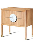 Halo Bedside Table - Zuster Furniture