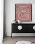 Halo Buffet with Marble handles - Zuster Furniture