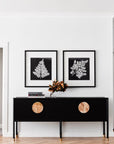 Halo Buffet with Marble handles - Zuster Furniture
