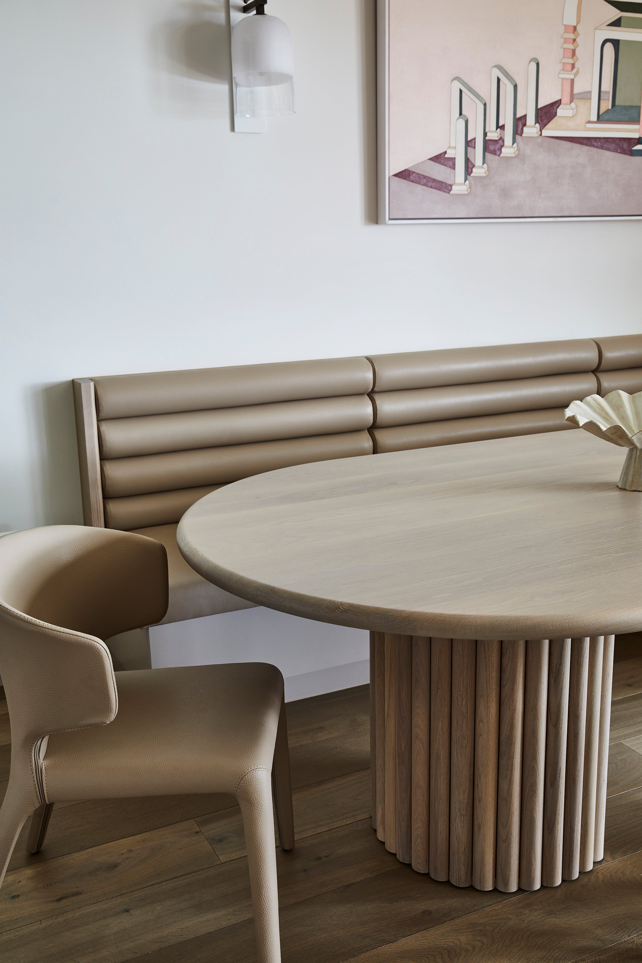 Jewel Scalloped Dining Table - Zuster Furniture