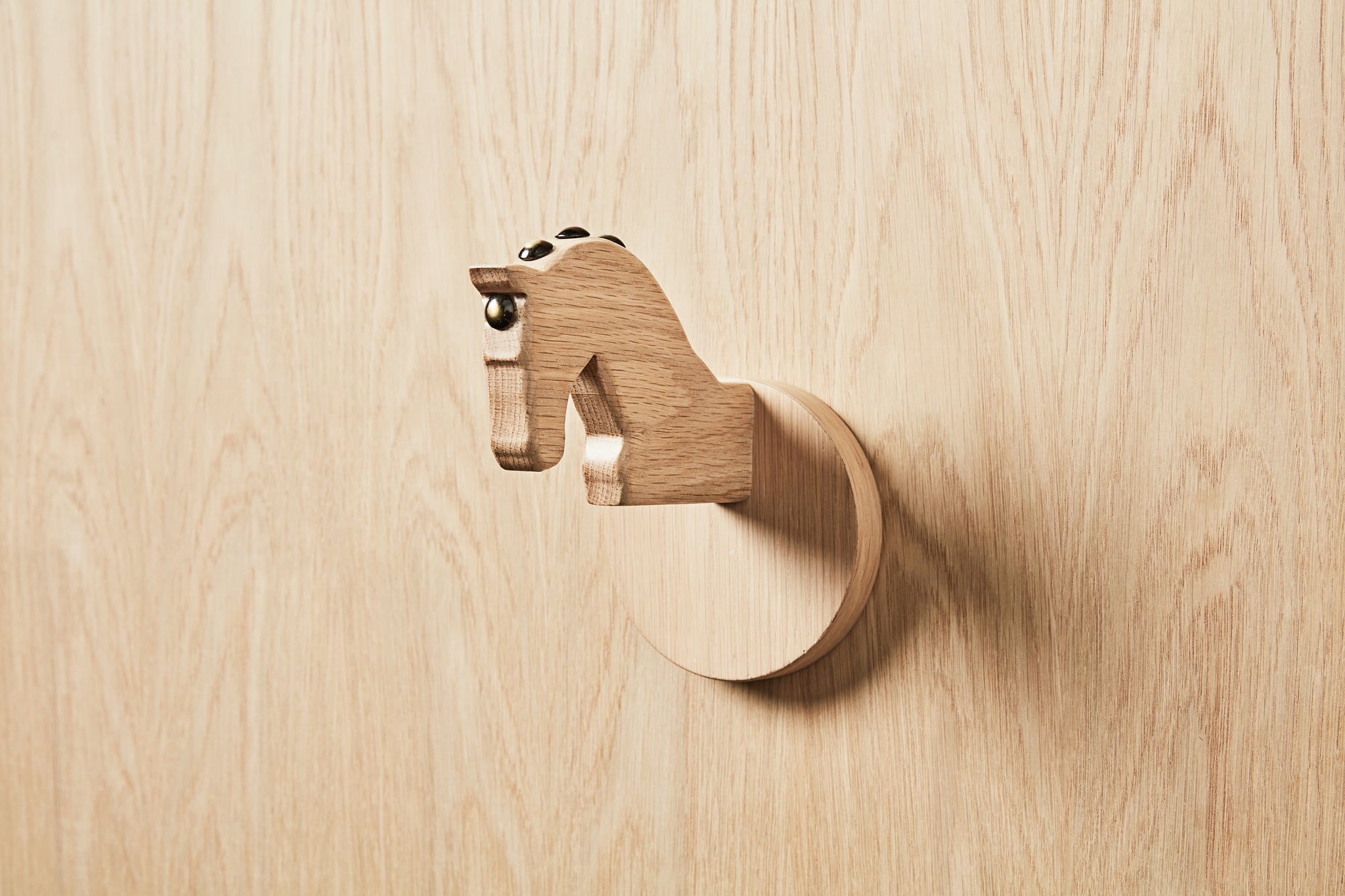 Horse Head Wall Hooks - With Studs