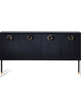 Halo Tall Buffet with Glass handles - Zuster Furniture