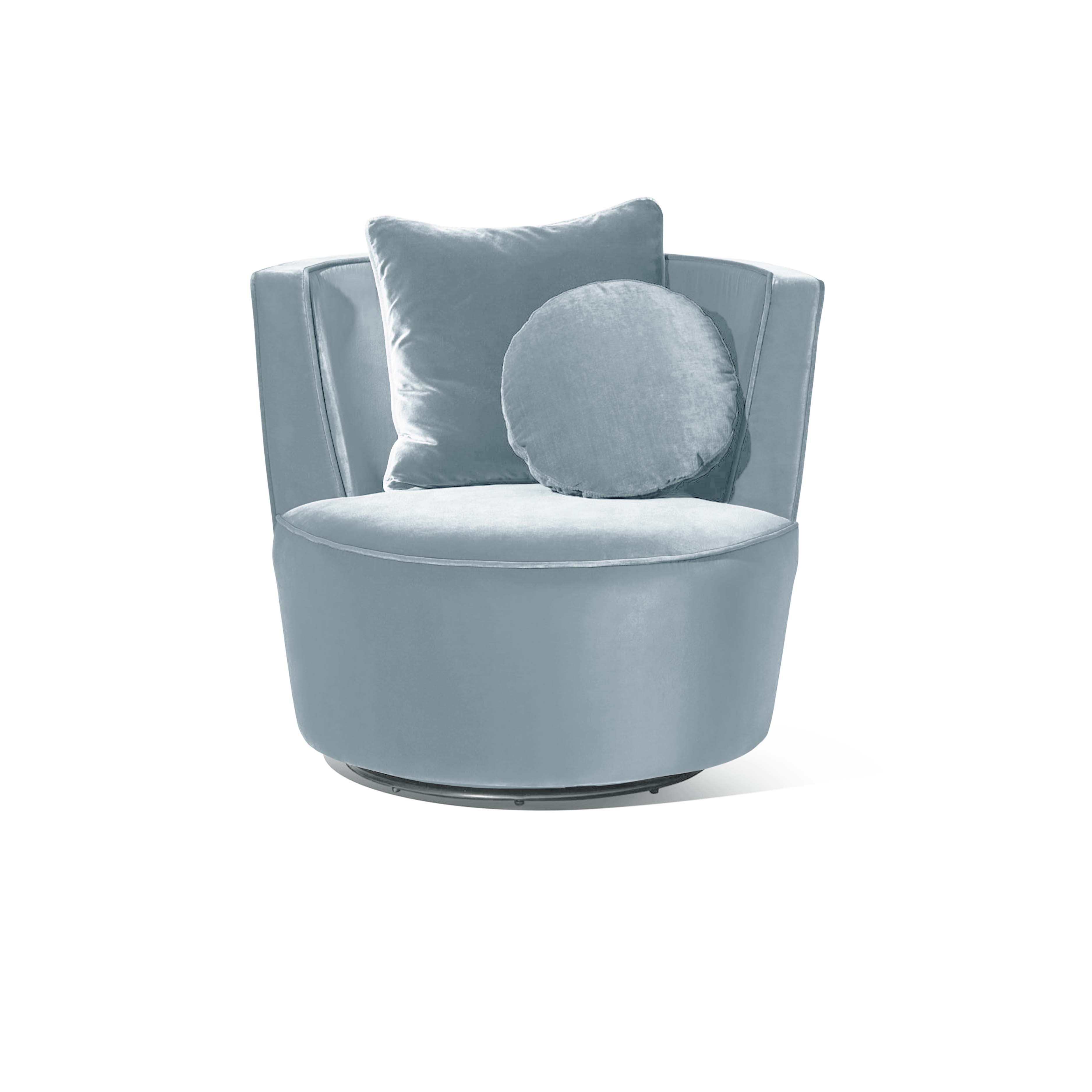 Sapphire Swivel Armchair - Zuster Furniture