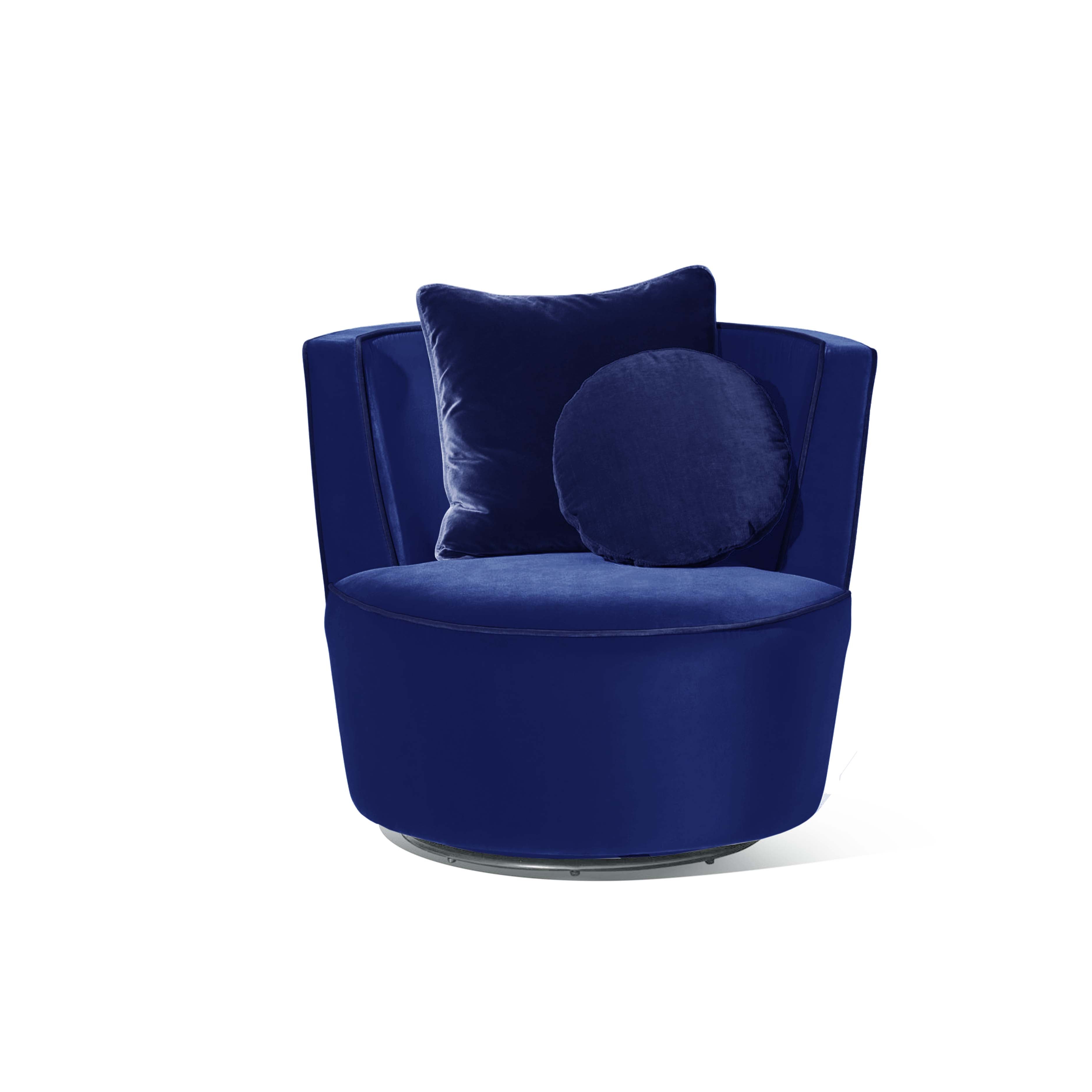 Sapphire Swivel Armchair - Zuster Furniture